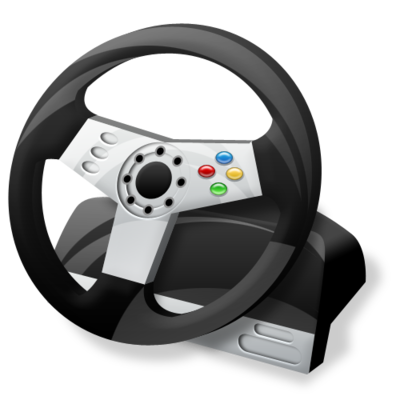 Steering wheel controller gaming