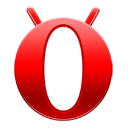 Logo mini android base opera