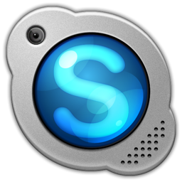 Peel camera logo base skype