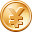 Base freeicons coin yen