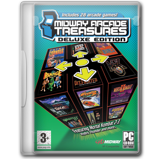 Midway deluxe arcade edition base treasures