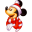 Mickey christmas minnie mouse