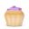 Cupcake cake hearts