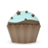 Cupcake cake stars