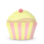 Vanilla cake cupcake