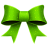 Ribbon green pattern christmas
