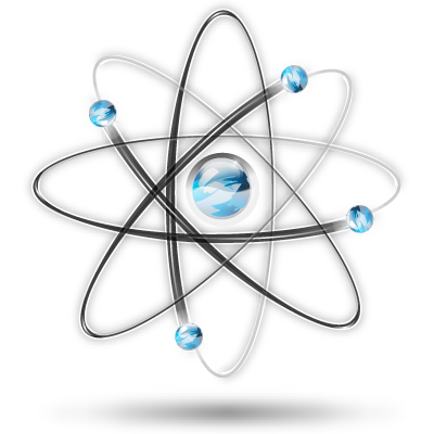 Atom physics science
