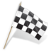 Checkered goal flag