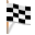 Checkered goal flag