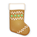 Christmas cookie stockings
