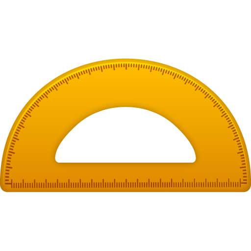 Semicircle ruler