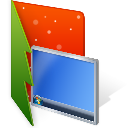 Folder desktop christmas