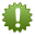 Exclamation mark green