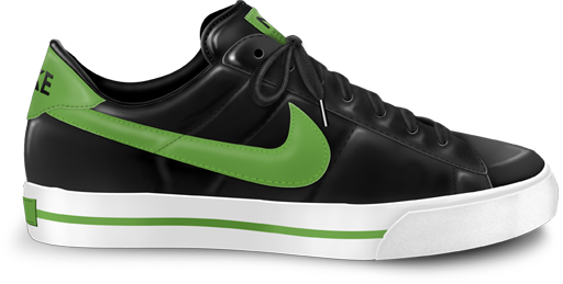 Nike classic shoe green