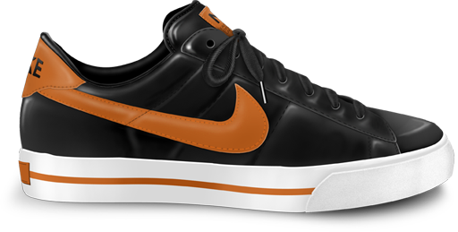 Nike classic shoe orange