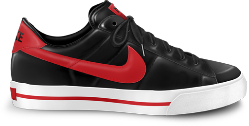Nike red shoe classic