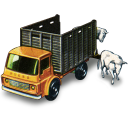 Cattle truck with matchbox
