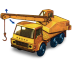 Dodge crane truck with matchbox movement