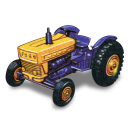 Ford tractor matchbox