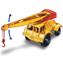 Jumbo crane with matchbox movement