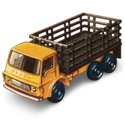 Stake truck matchbox