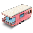 Trailer caravan matchbox