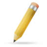 Pencil yellow