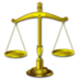 Balance justice law gavel