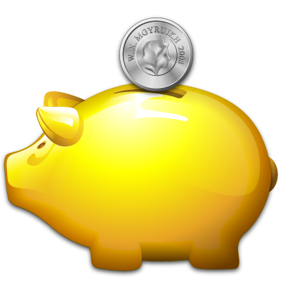 Piggy bank saving moneybox money