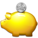 Piggy bank saving moneybox money