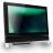 Monitor computer dark green
