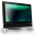 Monitor computer dark green