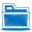Blue folder phone