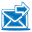 Blue mail send