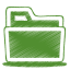 Green folder user