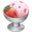 Ice strawberry cream