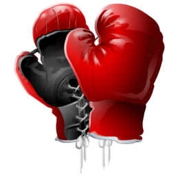 Battle gloves sport boxing