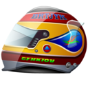 Sports helmet formula 1 racing