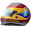 Sports helmet formula 1 racing