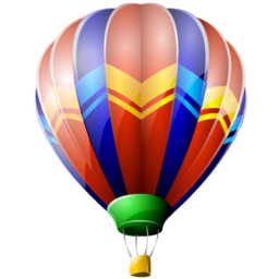 Ballooning air hot balloon