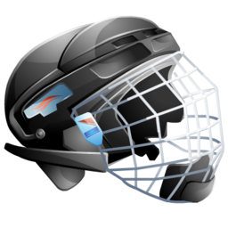 Hockey ice helmet