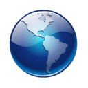 Internet browser earth world