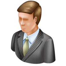 Business man consultant user man male administrator business