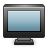 Computer black screen monitor