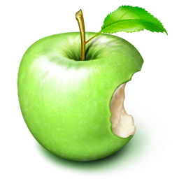 Apple fruit green
