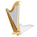 Instrument harp music