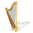 Instrument harp music
