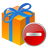 Remove delete present gift