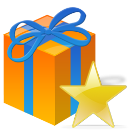 Gift present star