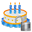 Unlock cake birthday